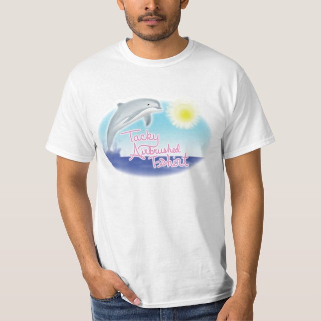 T-shirt De mauvais goût peint à l'aérosol (Devant)