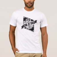 T-shirt de médias d'excès