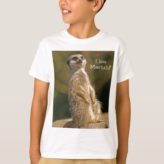 T-shirt de Meerkats d'amour (Devant)