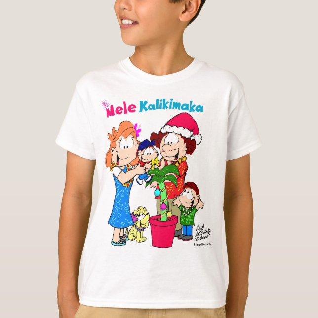 T-shirt de Mele Kalikimaka Keiki (enfants) (Devant)