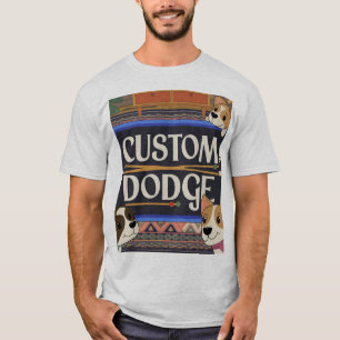 T-shirt de mème de chien personnalisé