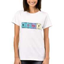 T-shirt de "miel" de la science de comédie de
