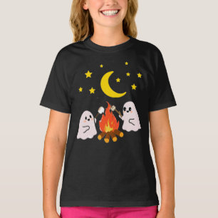 T-shirt De mignons fantômes amis pour Halloween