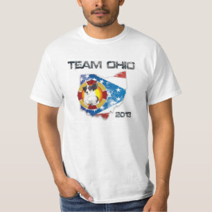 T-shirt de "milles" d'épagneul de springer anglais