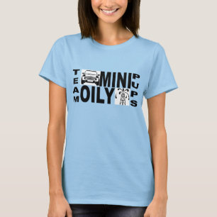 T-shirt De MINI chiots huileux d'équipe - pavanez-vous