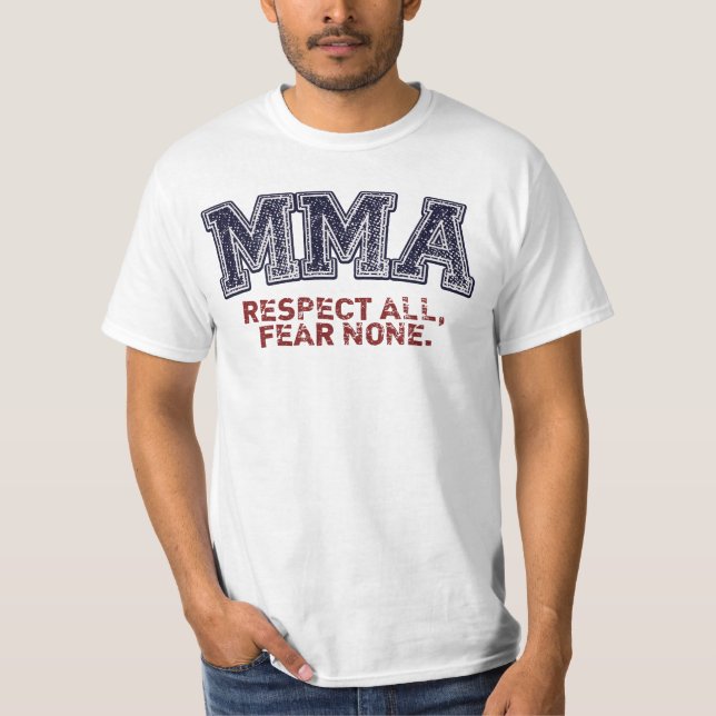 T-shirt de MIXED MARTIAL ART (Devant)