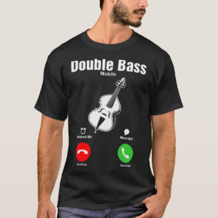 T-shirt de mobile de double basse