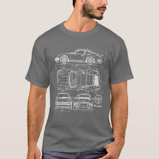 T-shirt de modèle de 911 Turbo