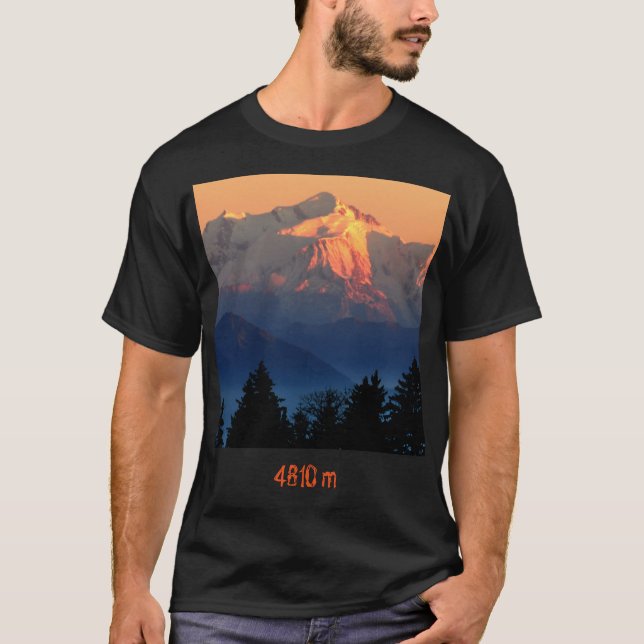 T-shirt de Mont Blanc 4810 (Devant)