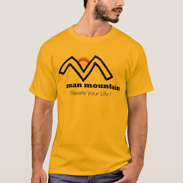 T-shirt de montagne d'homme (Devant)