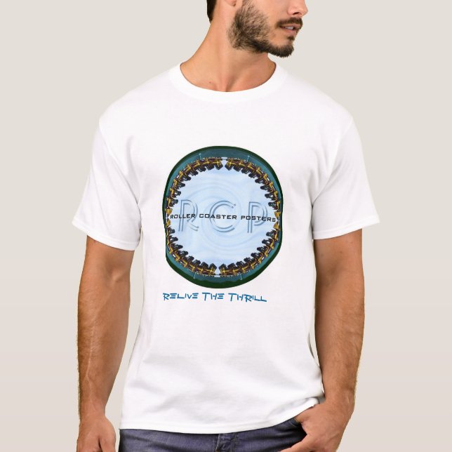 T-shirt de montagnes russes (Devant)
