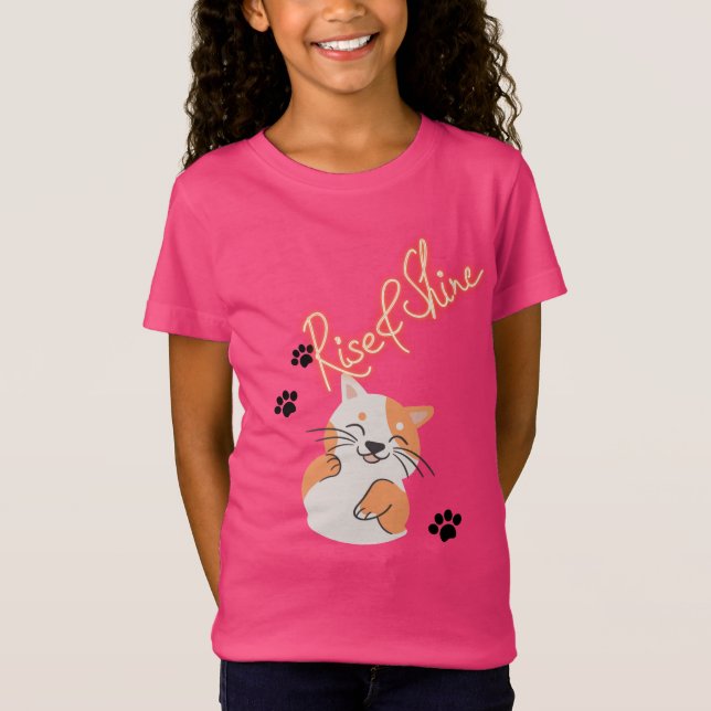 T-shirt de montée et de brillance (Devant)