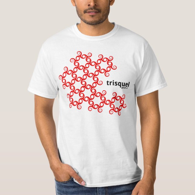 T-shirt de motif de Trisquel (Devant)