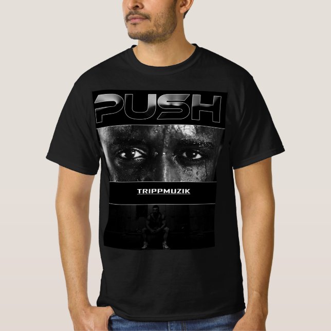 T-shirt de motivation et de promotion par TRIPPMUZ (Devant)
