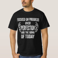 T-shirt de motivation pour le fitness axé sur le p