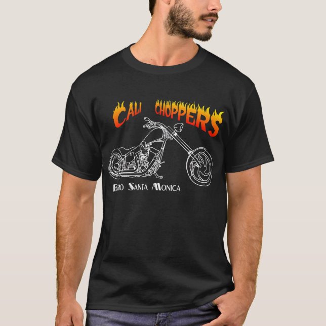 T-shirt de Moto de couperets de Cali (Devant)