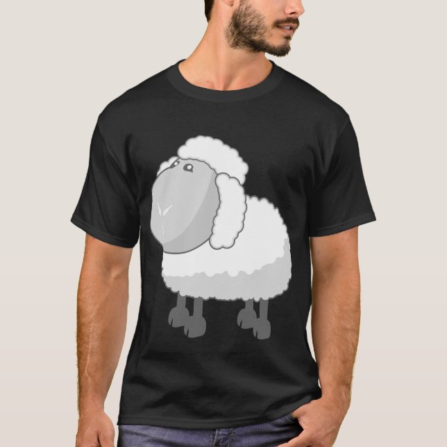T-shirt de moutons (Devant)