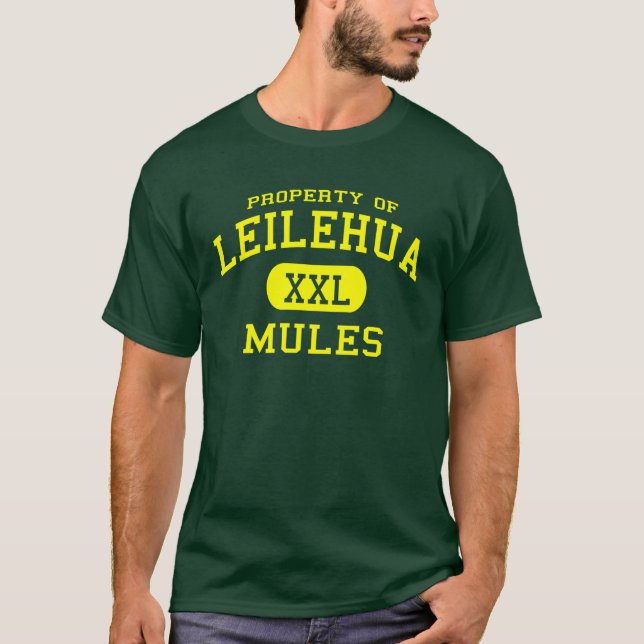 T-shirt de mules de Leilehua (Devant)