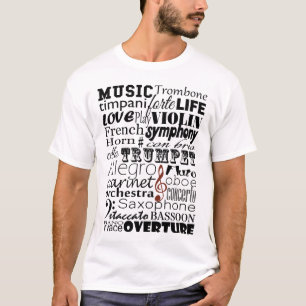 T-shirt de musique