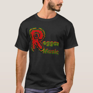 T-shirt de musique de reggae