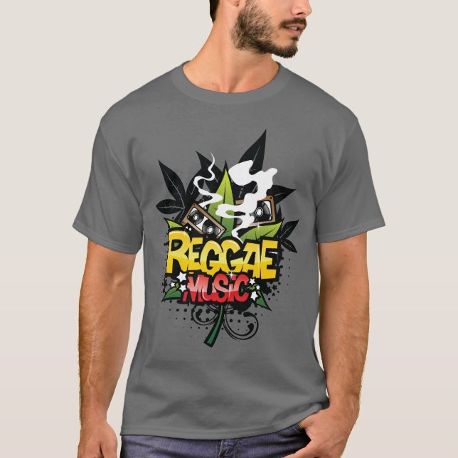 T-shirt de musique reggae (Devant)