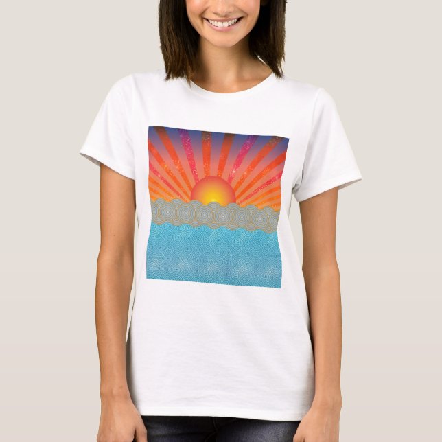 T-shirt de nano de Hanes des femmes (Devant)