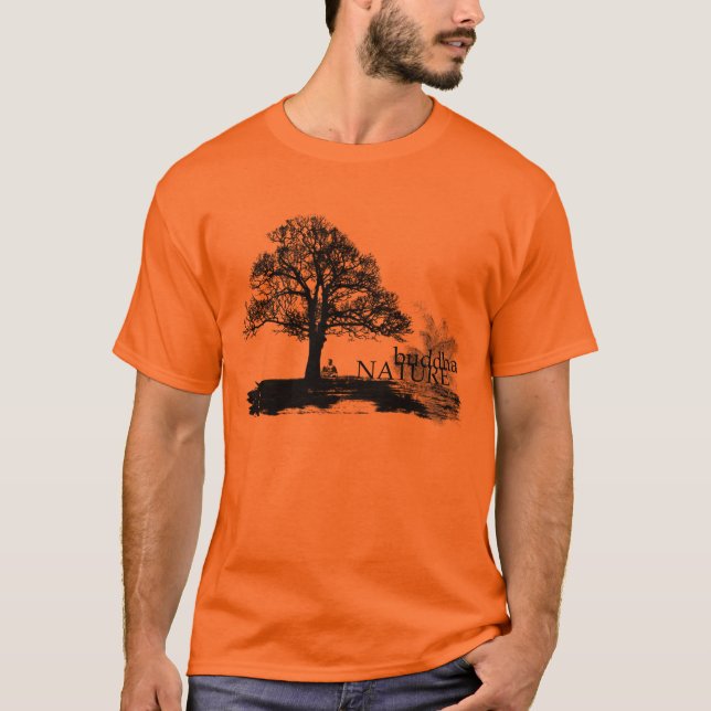T-shirt de nature de Bouddha (Devant)