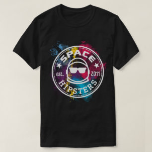 T-shirt de nébuleuse de hippies de l'espace