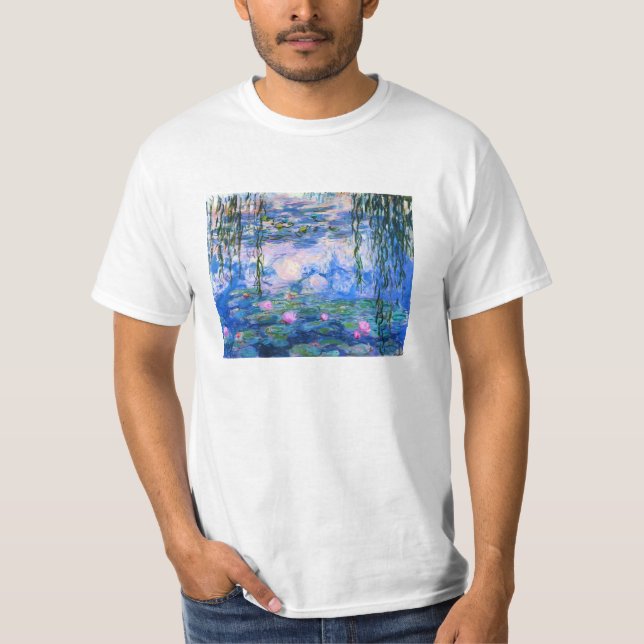 T-shirt de nénuphars de Monet (Devant)