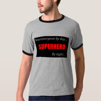 T-shirt de neurochirurgien de super héros