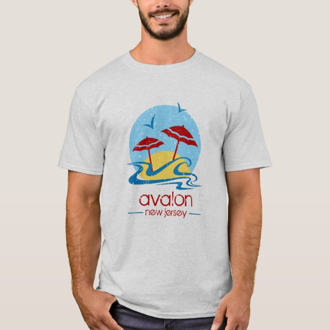 T-shirt de New Jersey d'Avalon (Devant)