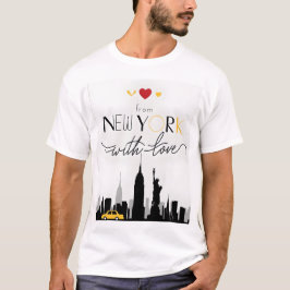 T-shirt De New York, avec Amour - Coney Island Vibes