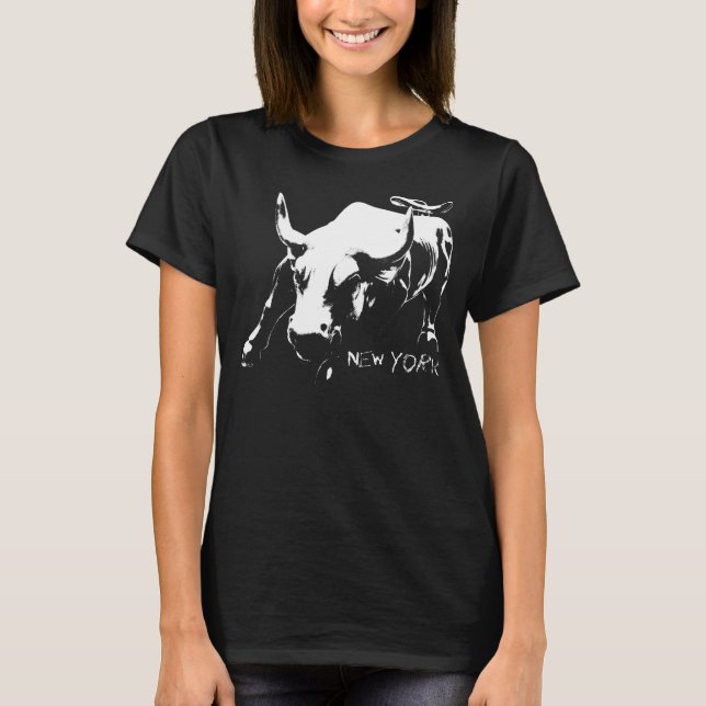 T-Shirt de New York, Chemise biologique pour femme (Devant)