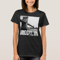 T-shirt de New York de pont de Brooklyn pour des