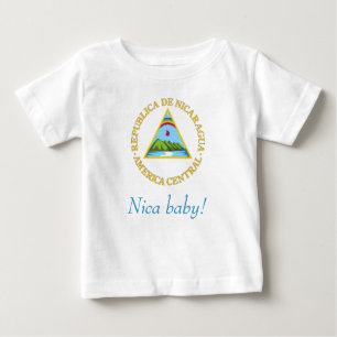 T-shirt de Nicaragua de bébé