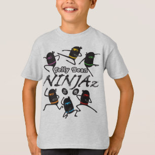 T-shirt de Ninja d'enfants : Dragée à la gelée de