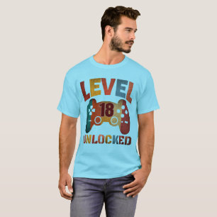 T-shirt DE NIVEAU 18 NON VERROUILLÉ