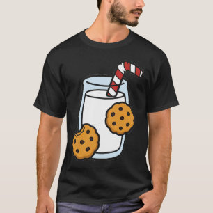 T-Shirt de Noël au Lait et Cookies Gonflés
