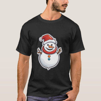 T-shirt de Noël blanc | Tee Festive | Ce
