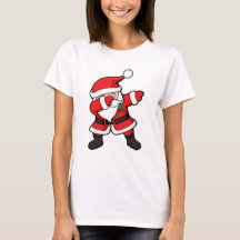 T-shirt de Noël Dabbing Père Noël