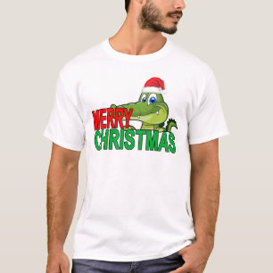 T-shirt de Noël d'alligator. .png