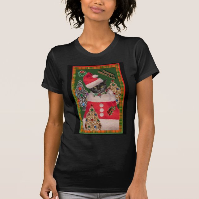 T-shirt de Noël de Meowry (Devant)