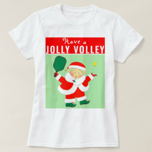T-shirt de Noël de Pickleball