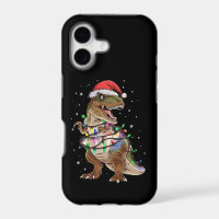 T-shirt de Noël Dinosaure T-rex Arbre Xmas Dino