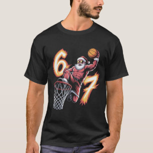T-shirt de Noël drôle de Papa Noël pour les 67 ans