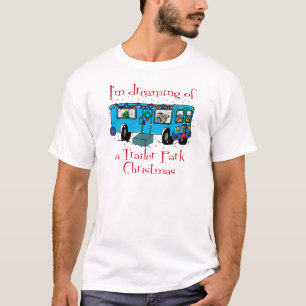 T-shirt de Noël du parc de la remorque