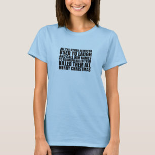 T-shirt de Noël du T-shirt   Snarky de Rudolph de