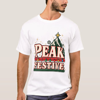 T-Shirt de Noël Fête de Pic