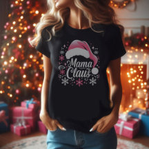 T-shirt de Noël Mama Claus