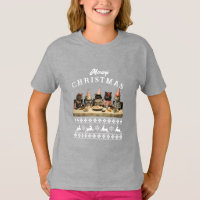 T-shirt de Noël Meowy